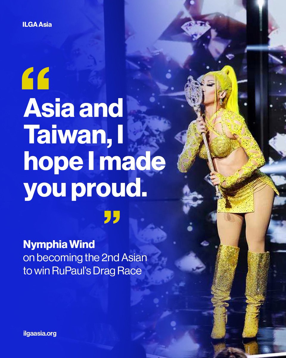 Shantay, you stay! 🎉 🏳️‍🌈 🇹🇼 Condragulations to @66wind99 for being the first Taiwanese and second Asian winner of RuPaul’s Drag Race after her win on the 16th Season of the show!