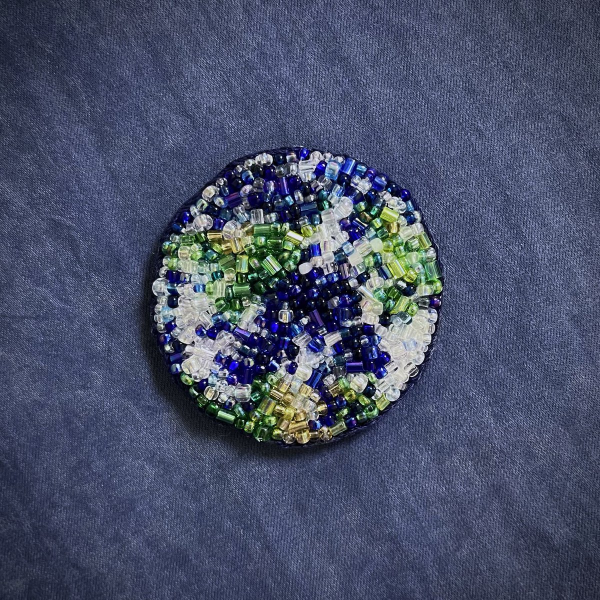 “The poetry of the earth is never dead.”
- John Keats

#アースデー 
#EarthDay2024
#BeadsEmbroidery