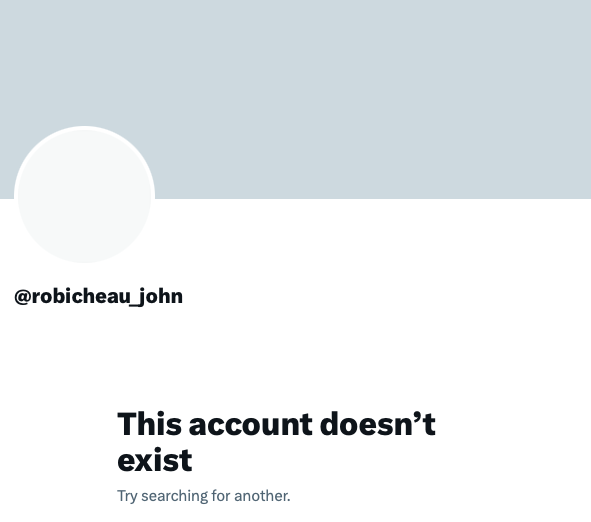 Yeah, he's still sending me bogus emails and spamming me, so let's have tea time shall we??? Walter White - deactivated John Robicheau - deactivated TheRichFromCali - active CallToActivism - active John Robicheau is his real name, and is a known felon. He befriended me on