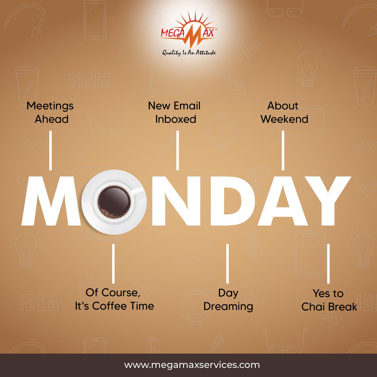 MegamaxServices's tweet photo. If Monday could elaborate on itself, what other meaning could be derived?
Let us know in the comments below.
https://t.co/3hfCyD1qBE
#monday #mondayfun #mondaymotivation #mondayelaboration #megamaxservices #itservices #cloudtech #itprivacy #itinfra #itsolutions #development #megamaxtrends #ittrends