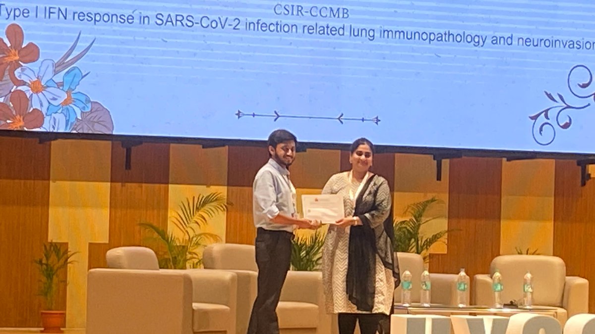 Many congratulations to @SoumyaK70072846 for the first prize in oral presentation at @hysci2024, @IITHyderabad. @CSIR_IND