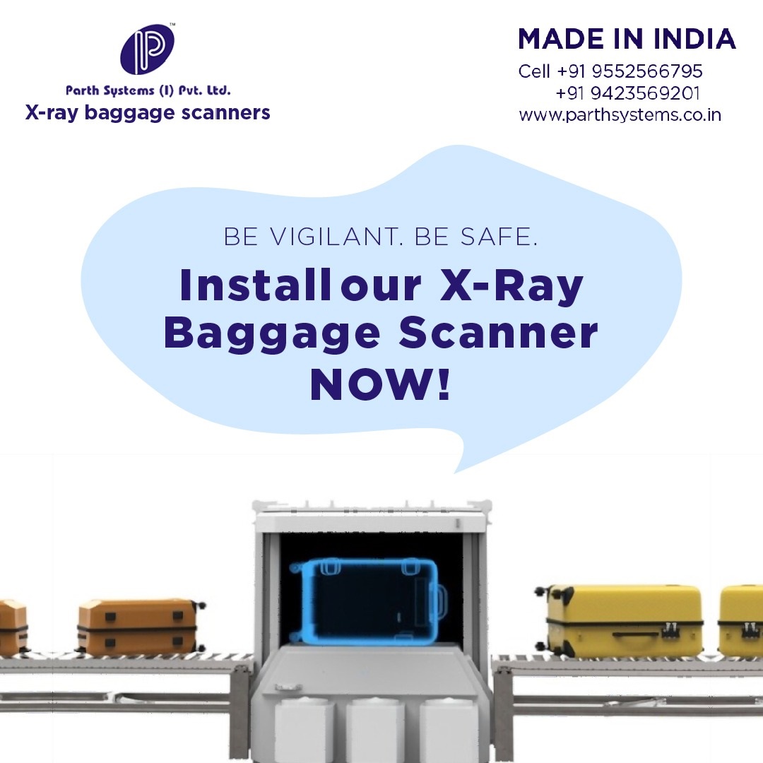 'See through safety with our X-Ray Baggage Scanner – Your shield against hidden threats.'
#parsysipl #india #baggage #luggage #baggagescanners #xraybaggagescanners #secure #security #technology #safety #protect #business #protection #cybersecurity #insecurity #securityofficer