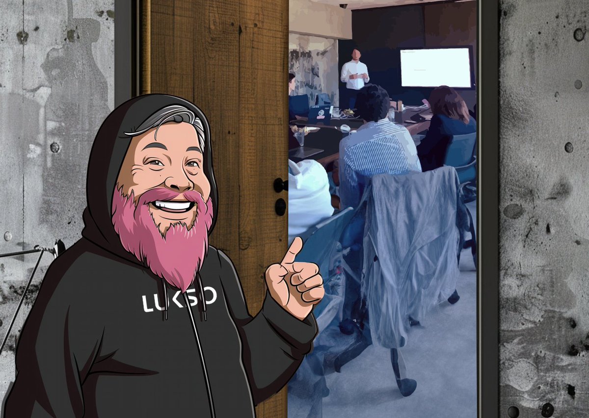 SoonOnLyx's tweet photo. "Wherever smart people work, doors are unlocked." Steve Wozniak about #LUKSO
@feindura
@lou3ee
@natashalfawn
@MRJRHDZ
@voulex https://t.co/HFHmMJlu3a