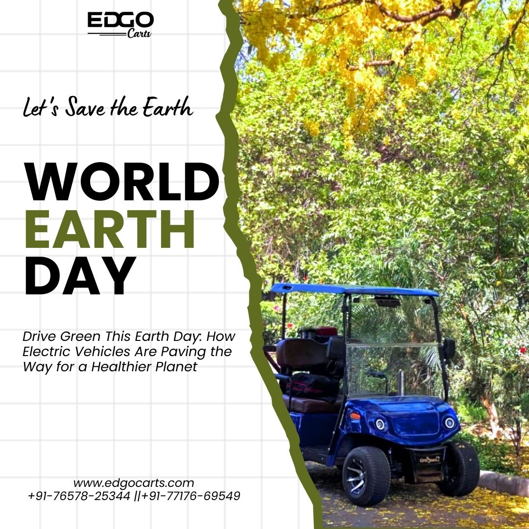 Drive Green this Earth Day with our eco-friendly electric vehicles, from golf carts to buses. Celebrate sustainability with every ride!
#EarthDay #GoGreen #EcoFriendly  #GreenTransport #ElectricVehicles #CleanEnergy #GreenTech    #ZeroEmissions #Drivewithedgo #edgocarts