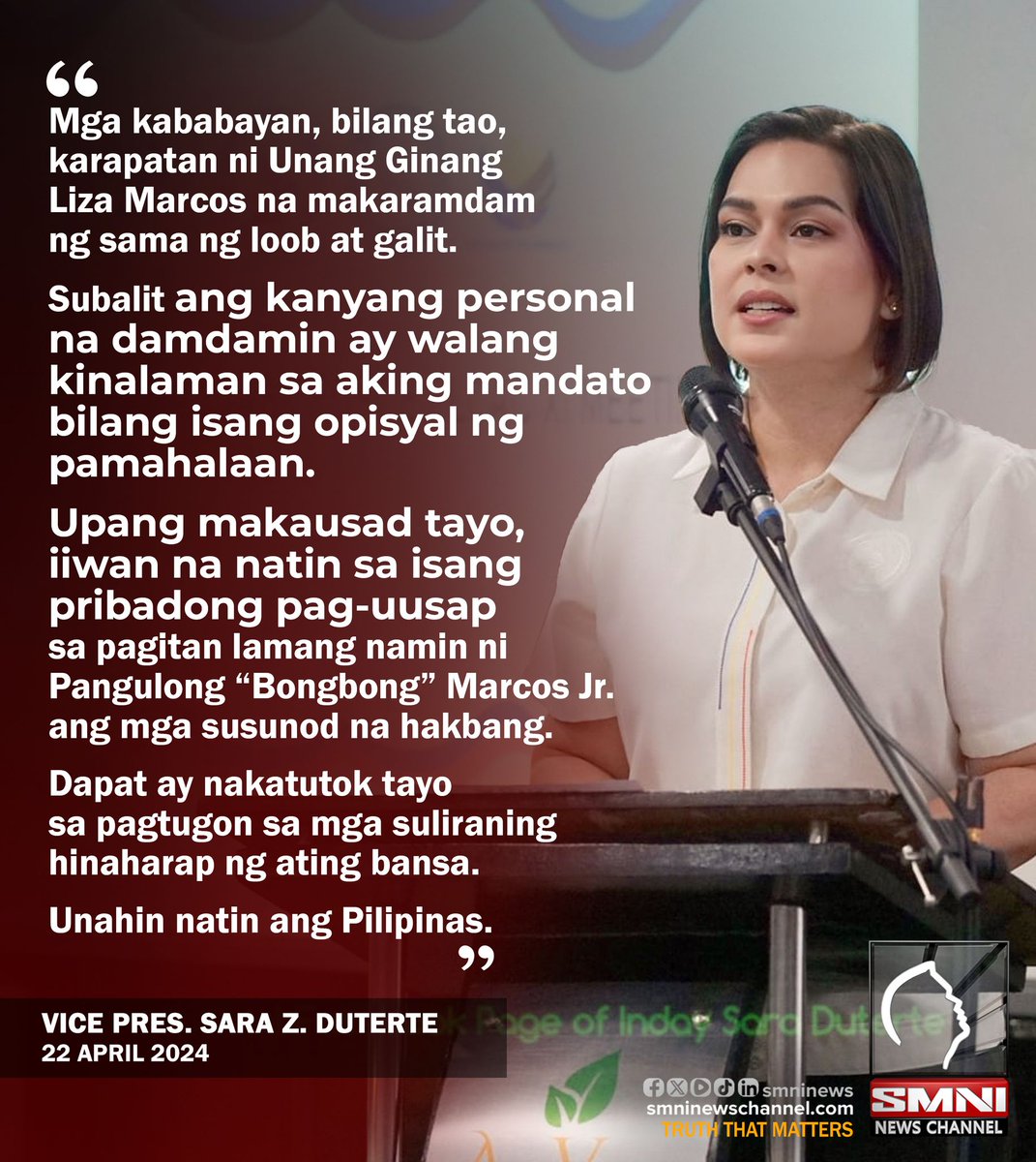 coldfacedavao's tweet photo. Daming nagalit dito. Wala namang masama sa sinabi nya. https://t.co/IkjdHePKJZ