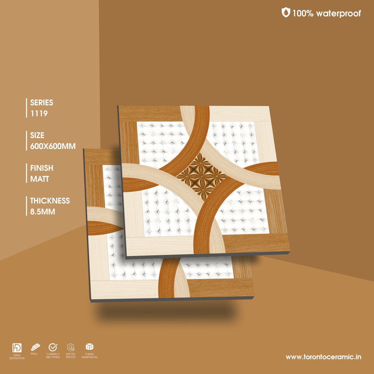 IndiaToronto's tweet photo. Toronto Ceramic (India) LLP
...
1119
600x600mm
Finish: Matt
Thickness: 8.5mm
.
Elegant And Classy Design
.
#carving #glossy #matt #glossymatt #600x600 #tiles #luxury #interiordesign #homedecor #decor #interior #decoration #building #interiors #kitchen #homedesign #madeinitaly https://t.co/wT5zhGcPQr