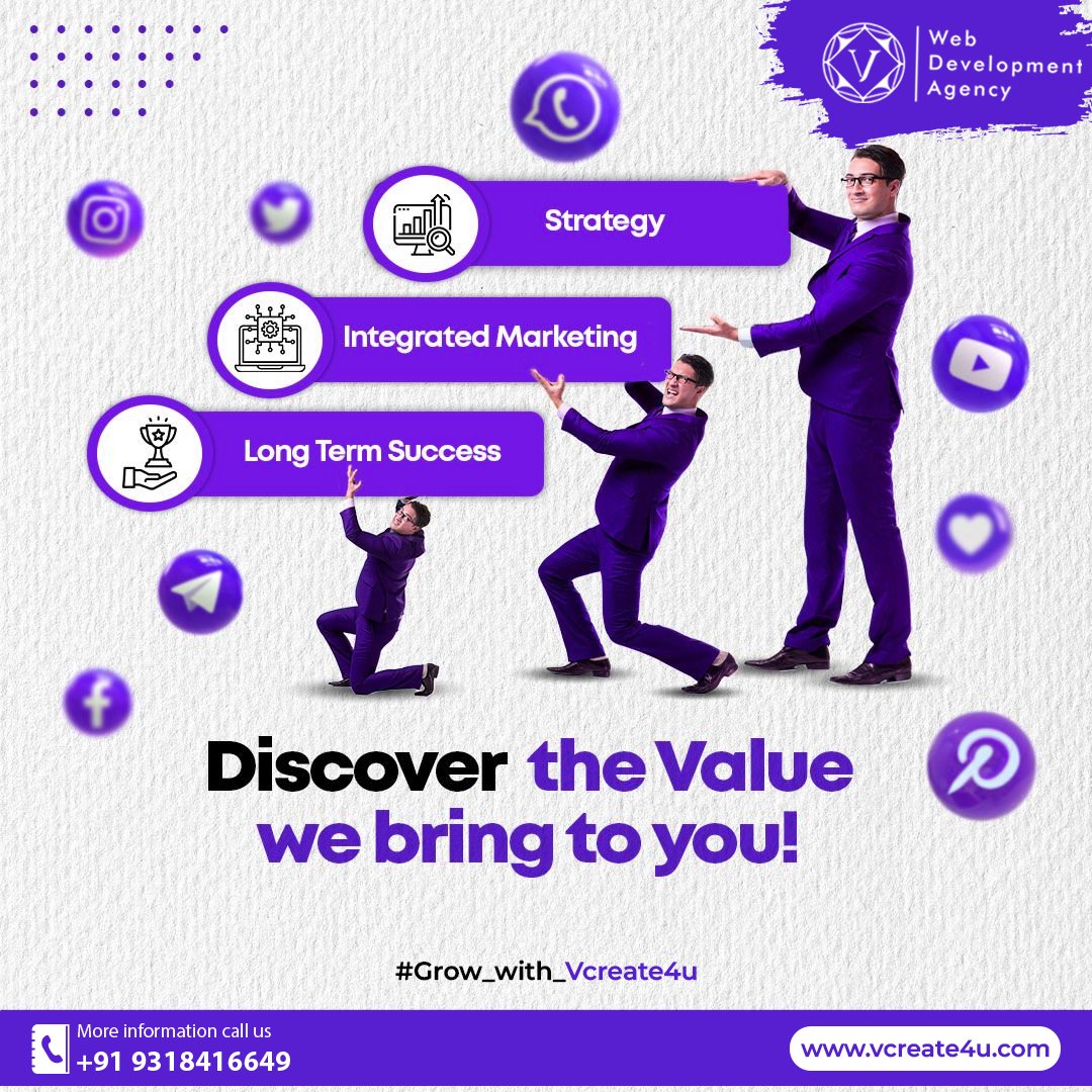 vcreate4u's tweet photo. π Unlock Long-Term Success with Integrated Marketing Strategy! π
At Vcreate4U, we believe in the power of integrated marketing strategy for sustainable success.
Let's strategize for success together!
π https://t.co/u1xAhXIo43
π +91 9318416649
#DigitalMarketing #vcreate4u https://t.co/wUCuLX9XSl