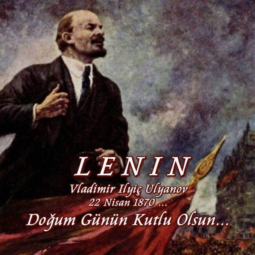 'İnandığımız tek kutsallık emeğin gücüdür.'

  #Lenin

İyi ki doğdun Vladimir İlyiç Ulyanov LENİN