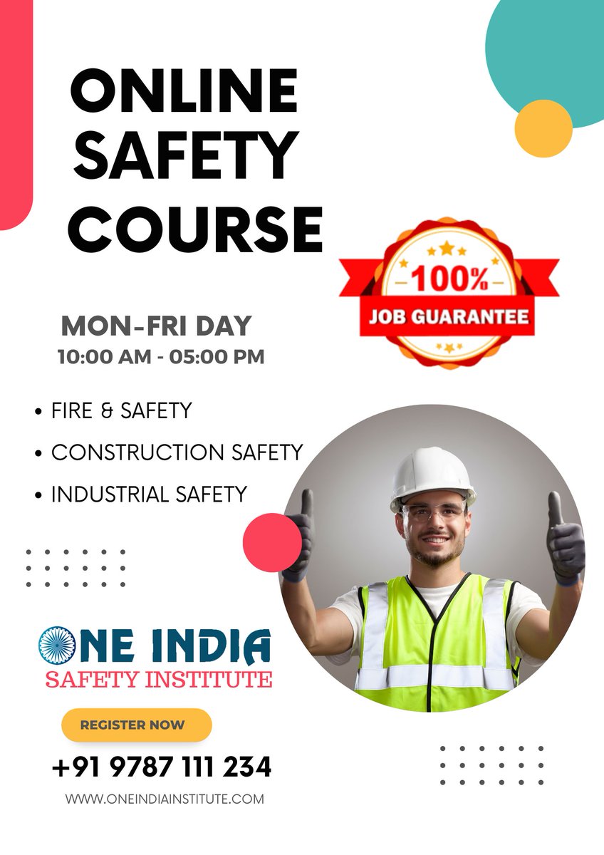 ONE INDIA SAFETY INSTITUTE🇮🇳🇮🇳...

 Safety Officer🦺
Follow for more🚧
.
.
.
.
.
#constructionlife
#Engineering
#architecturaldesign
#constructionsite
#buildingdreams
#civilengineering
#constructionprogress
#Skyscraper
#constructiontechnology
#constructioncrew
#engineering