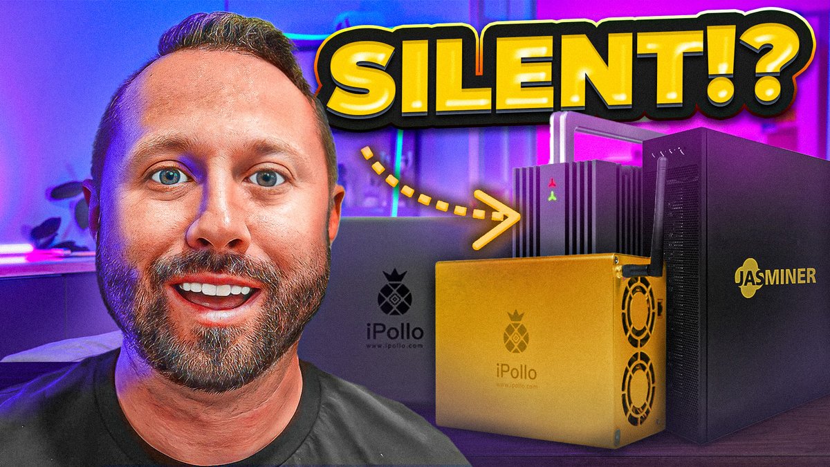 👀Do Silent Home Crypto Miners Exist? I'm on the Hunt! I have an opportunity to have a number of small low watt box miners hosted at a local business... Office Setting. However they have to be absolutely silent! See what I found and comment on the video youtu.be/F6f97YCx5As