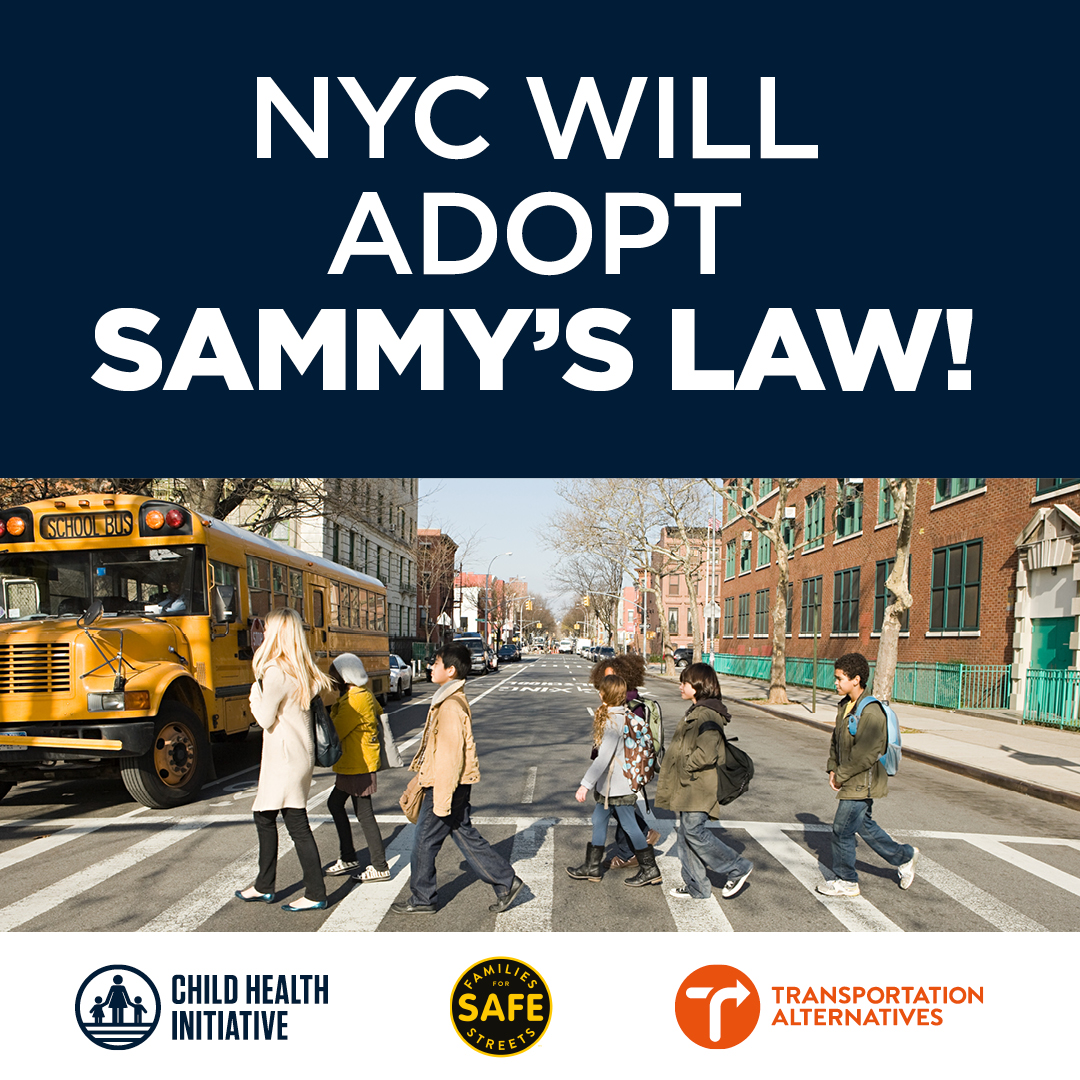 🚨 NYC will adopt hashtag#Sammyslaw to let communities create 20mph streets!
📄 20mph streets are part of this year’s budget thanks to the dedicated campaigning of Transportation Alternatives and Families for Safe Streets.
📌Read more: 
lnkd.in/egEU7WfX
#RethinkMobility