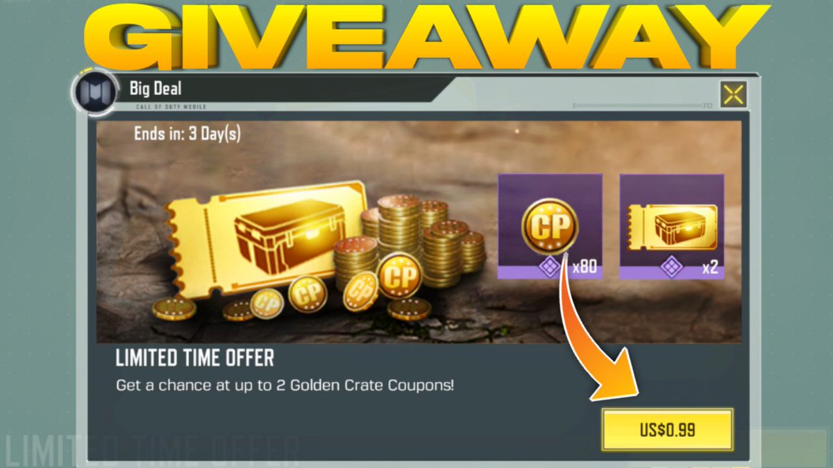 🚨 GIVEAWAY ALERT 🚨 For Global only! Here's how to enter:

-Follow me on Twitter.
-Retweet this tweet & tag 2 friends.
10 Lucky Winners chosen by randomizer tomorrow! 🎉 Get tagging and good luck!