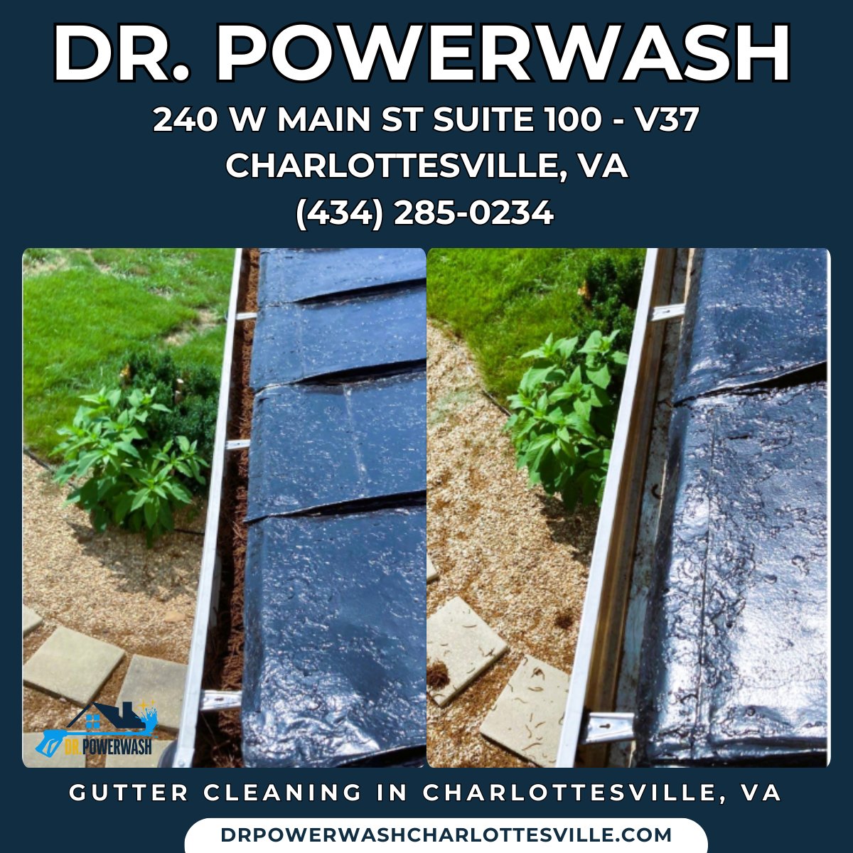 Gutter Cleaning in Charlottesville, VA - Dr. Powerwash

drpowerwashcharlottesville.com/gutter-cleaning

Dr. Powerwash
240 W Main St Suite 100 - V37
Charlottesville, VA 22902
(434) 285-0234

google.com/maps/place/Dr.…

#GutterCleaning #GutterCleaningCharlottesvilleVA