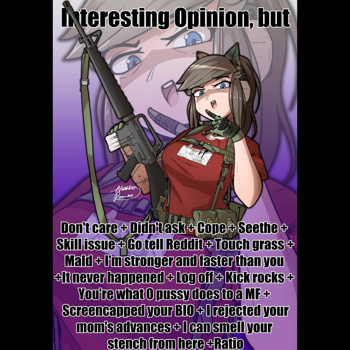 @DGNMorgan You sweet summer child you may want to look at my act before you QT me. Also get fuct. I myself aren't trans but trust me when I tell you that you're a sweet easy loot drop for many trans ppl on here that you try to harm.