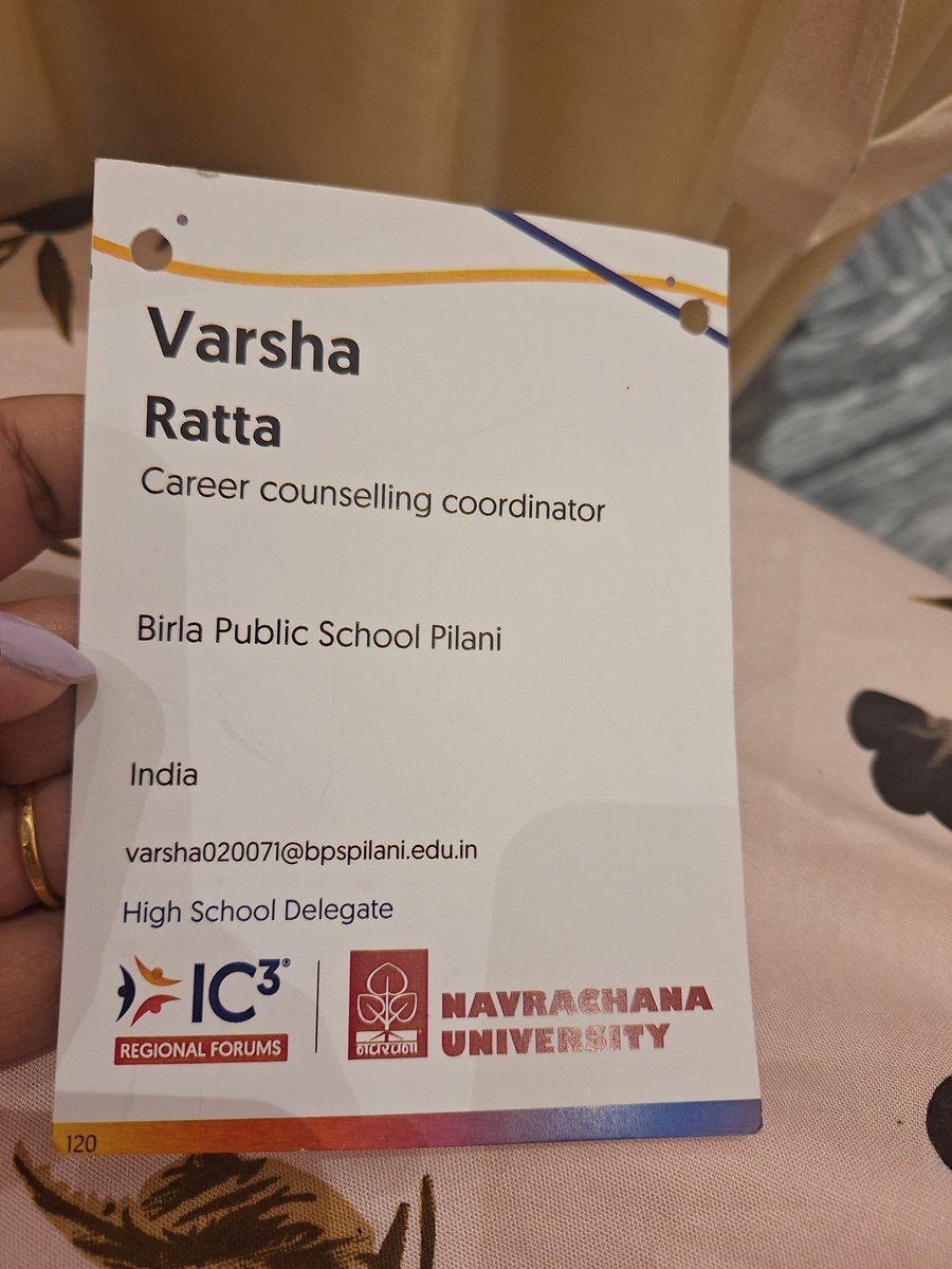 Birla Public School at the IC3 Conference!
Ms. Varsha Ratta represented Birla Public School, Pilani at the recent IC3 Conference held at Mayo College, Ajmer on April 13th, 2024!
#IC3Conference #TheFutureofEducation #BirlaPublicSchoolPilani #educationforall #bestschoolinindia #BPS