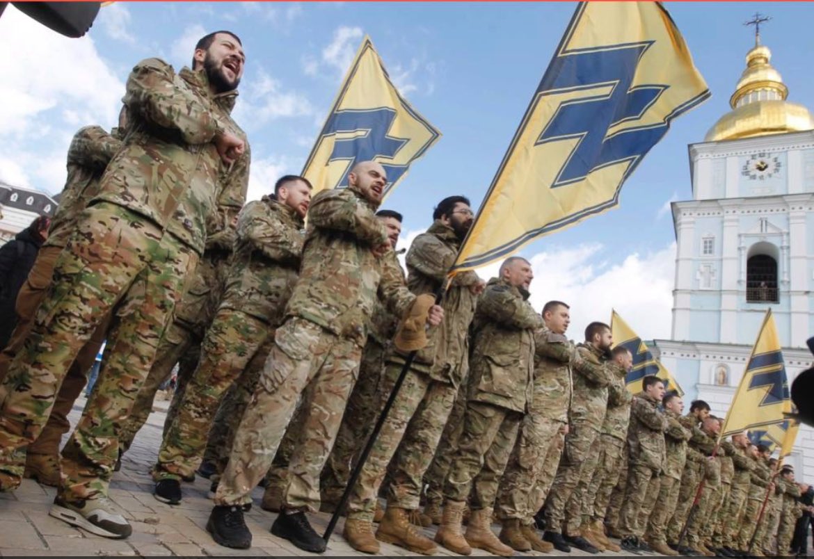 “I find it hilarious how the Left accuse Trump supporters of being “Nazis”, and then celebrate sending hundreds of billions of our tax dollars to Ukraine… Ukraine’s military is the only military on Earth with literal Nazi regiments… 😂” ~ Clandestine