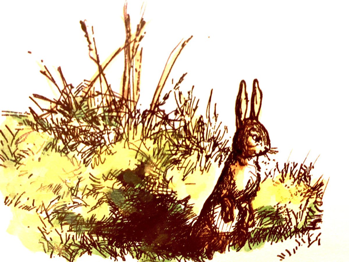 It was going to be one of Rabbit’s busy days. He felt important, as if everything depended upon him. It was just the day for Organizing Something, or for Writing a Notice Signed Rabbit, or for Seeing What Everybody Else Thought About It. It was a Captainish day. ~A.A.Milne #busy