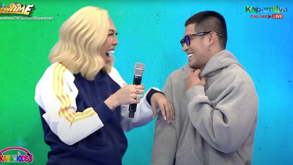 yehey sa mag-asawa!! #ShowtimeTNTSchoolShowdown #ViceGanda | #ViceIon | #IonPerez