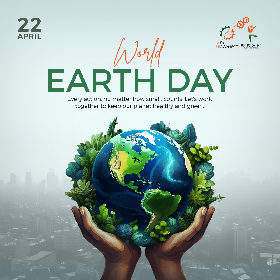 Don Bosco Tech Society reaffirms its commitment to environmental stewardship and sustainable practices. Together, let's protect and preserve our precious Earth for future generations.🌱
#DonBoscoTechSociety #LetsReconnect #skilldevelopment #worldeartday #saveearth