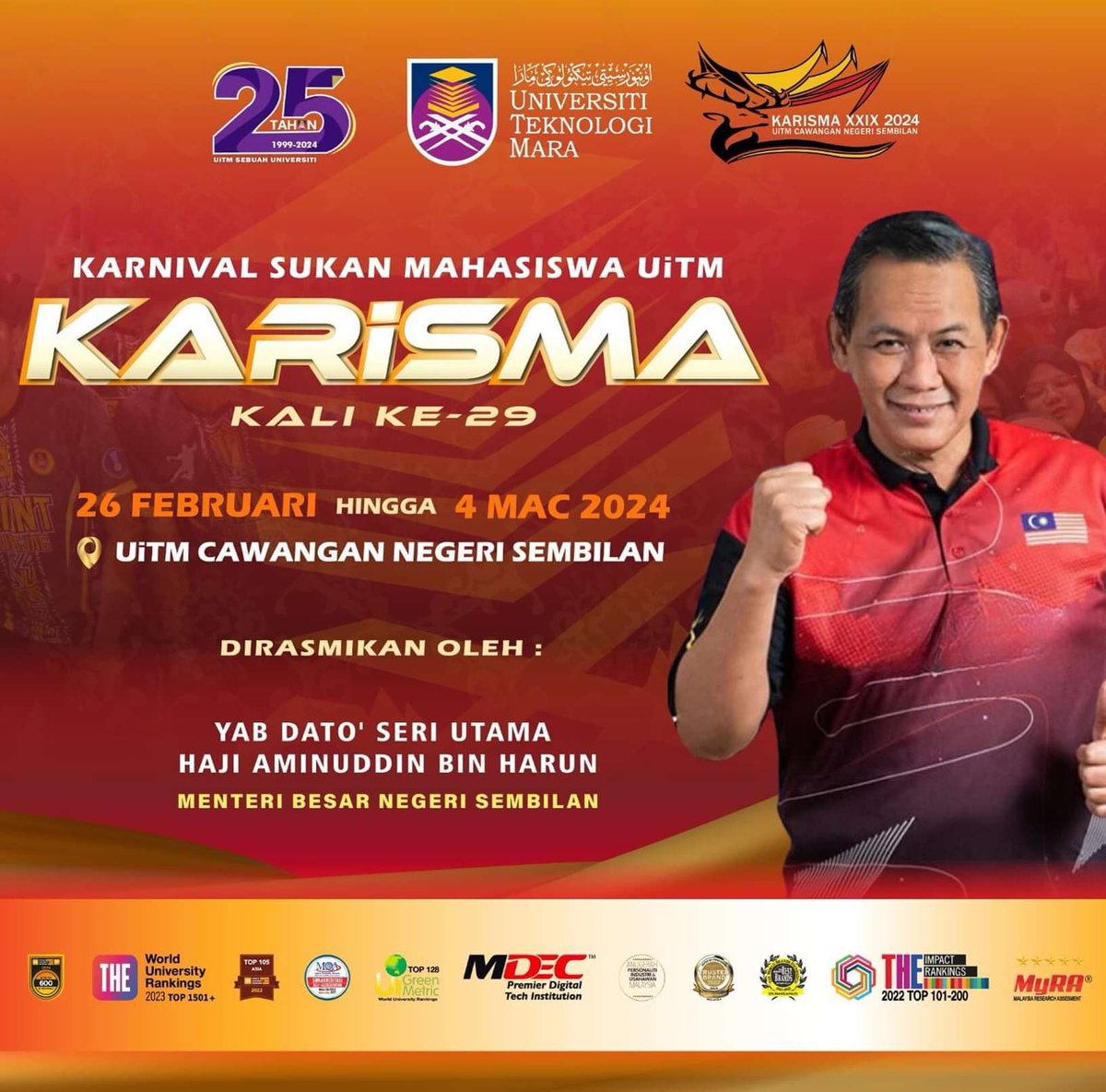 syakhrnsa_'s tweet photo. KARISMA 2024: UiTM's Sports Carnival

(THREAD)

#COM201 
#karisma2025
#uitm https://t.co/Mri0pe1g7G