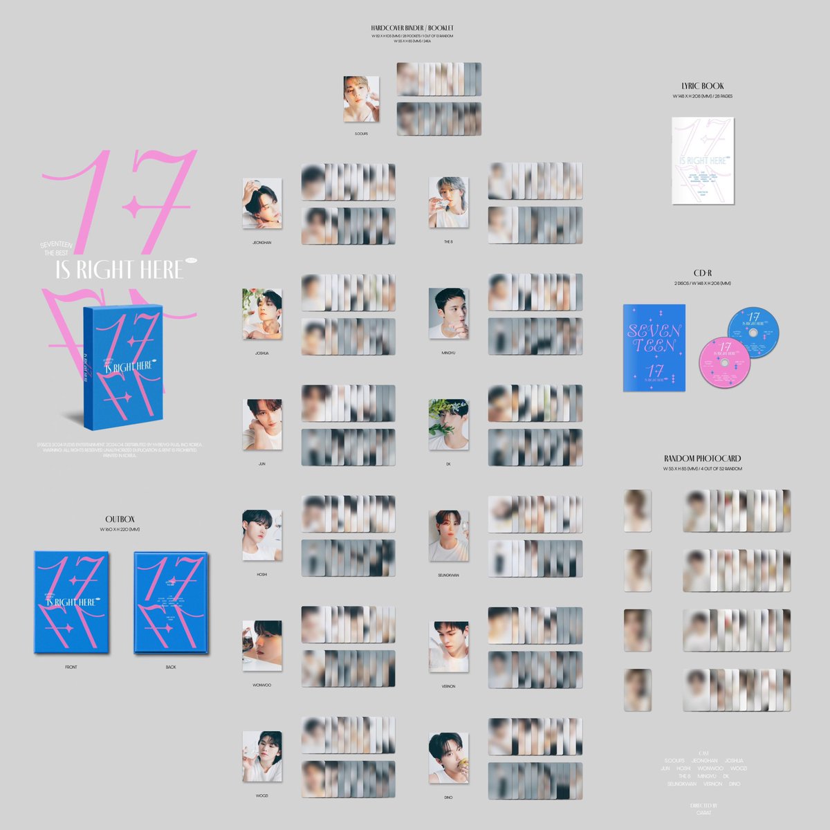 SEVENTEEN 17 is right here ユニバ ラキドロ ヒポチ SEVENTEEN セブチ