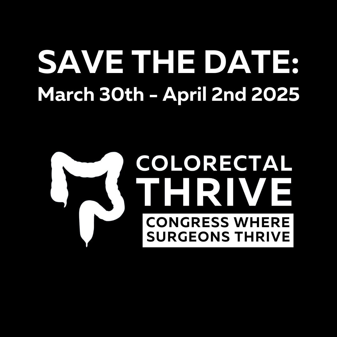 After the wonderful success of the very first edition of Colorectal THRIVE, we are thrilled to announce that Colorectal THRIVE will become a yearly congress. Save the date: March 30th until April 2nd 2025. Looking forward to seeing many familiar and new faces next year in