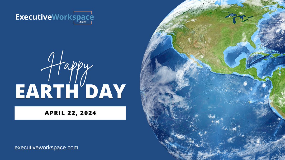 Happy Earth Day! 🌱 Together, we can create a sustainable future for our planet. Let's make every day Earth Day! 🌎💚

#ExecutiveWorkspace #Growth #Office #Startups #Startup #Business #Dallas #DFW #Austin #Earth #EarthDay #Sustainability #GreenOffice