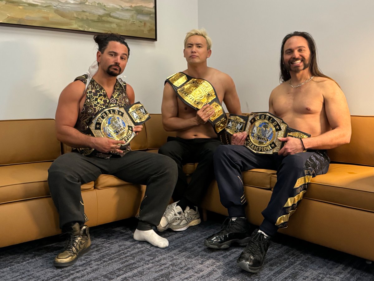 youngbucks's tweet photo. #theELITE 

x3 https://t.co/FgdZ84hjFW