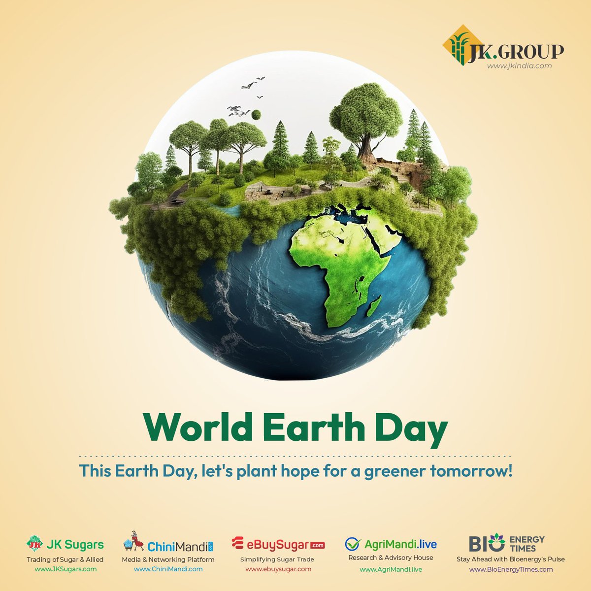 Let's celebrate World Earth Day & honour our beautiful planet. It's a reminder for us to cherish and protect the Earth's precious resources. Let's pledge to take action, big or small, to preserve our environment for generations to come. 🌱 Happy World Earth Day! @ChiniMandi