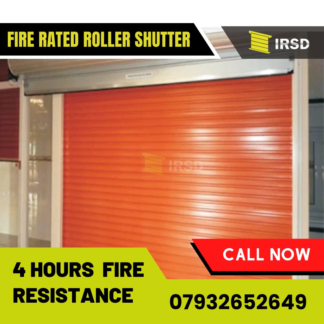 👉Upgrade your safety with our Fire Rated Roller Shutter Installation! Protect your property from potential fire hazards while maintaining functionality and style. Contact us today for expert installation and peace of mind. 
#FireSafety #RollerShutter
👉industrialrollershutterdoors.co.uk/fire-rated-rol…