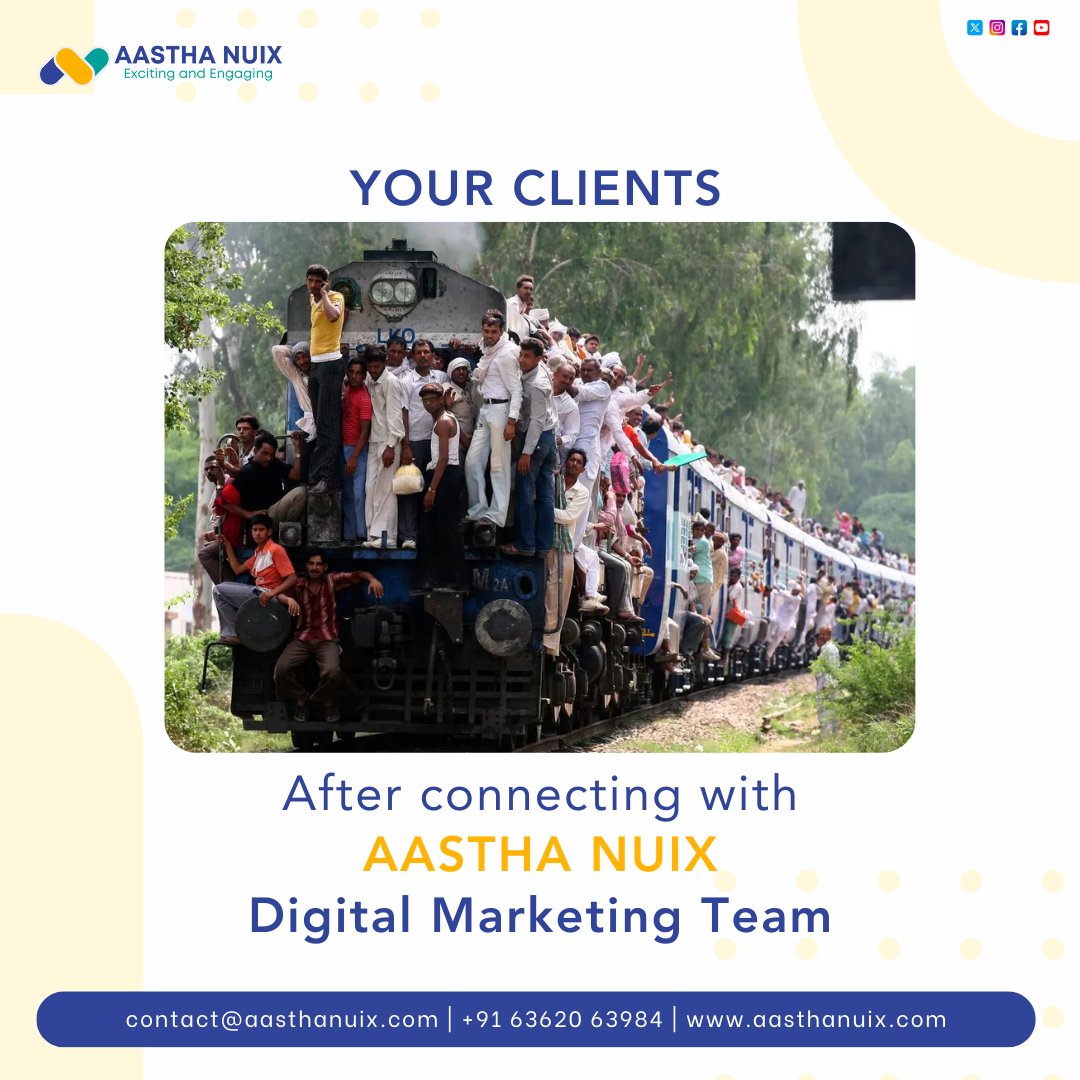 Connect with Aastha Nuix Digital marketing Team and get your qaulity leads!
contact@aasthanuix.com
063620 63984