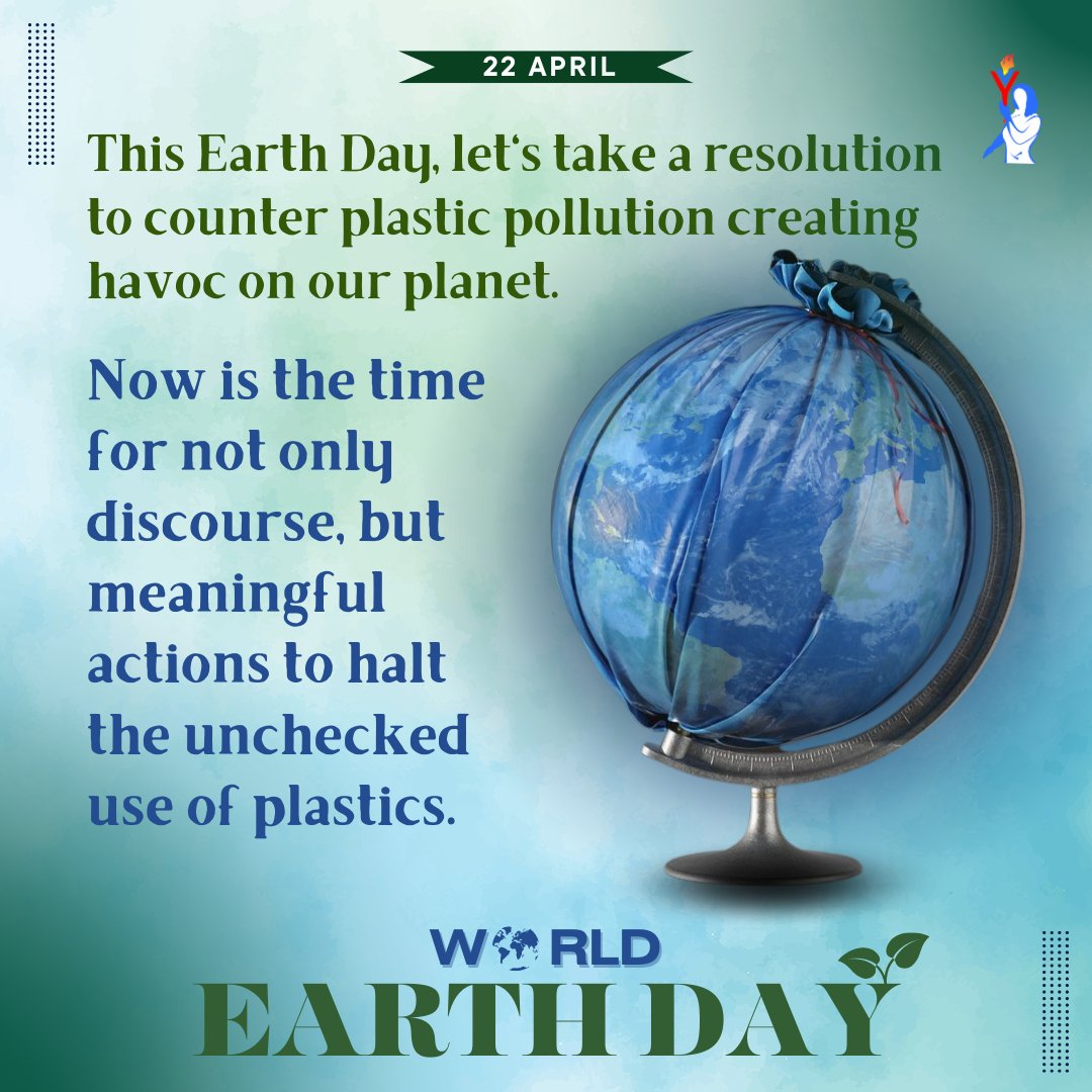 This Earth Day, let's curb our plastic usage by switching from plastic to environment-friendly alternatives so we are not harming the planet we inhabit! #EarthDay #EarthDay2024 #PlanetvsPlastics #WorldEarthDay2024 #EarthDayEveryDay