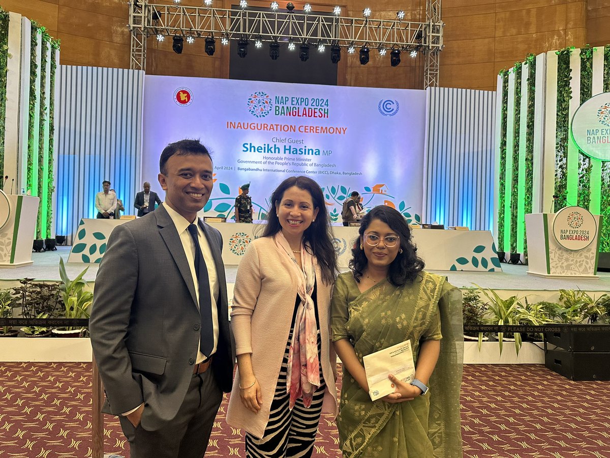 @GCAdaptation at 
#NAPExpo2024 in Bangladesh 🇧🇩