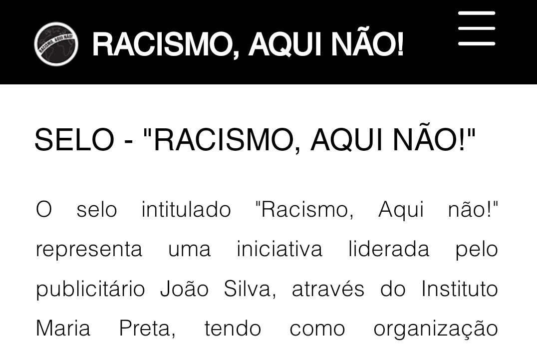 O cara foi capaz de criar o celo racismo aqui não e patentear vcs esperavam o que dele ???