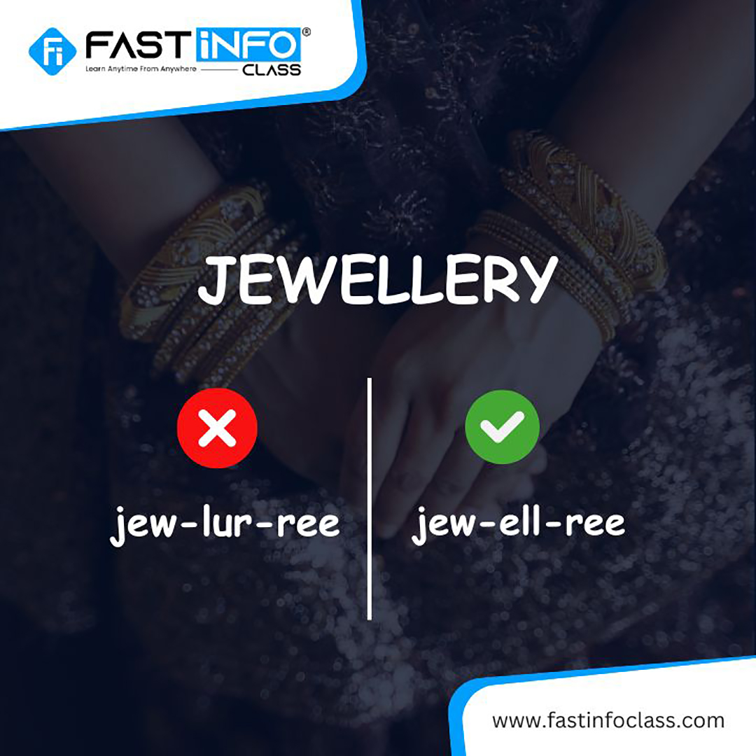 FastInfoClass's tweet image. Though we use these words on a daily basis, unfortunately, most of us pronounce them wrong.😱
Keep swiping to learn more.
Visit: fastinfoclass.com/web/spoken-eng…
#spokenenglishclass #spokenenglishskills #spokenenglishtips #spokenenglish #onlinespokenenglish