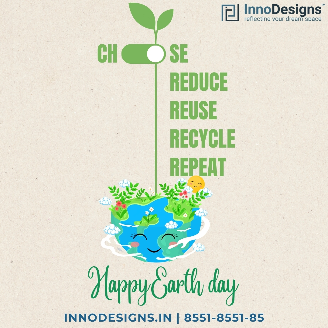 Innodesignsin's tweet photo. Happy Earth Day! Let's celebrate our beautiful planet by committing to protect &amp; preserve it every day. From reducing waste to planting trees, let’s  make sustainable choices to ensure a healthy home for future generations. #EarthDay2024 #ClimateChange #InnoDesigns #GreenDay https://t.co/OG2gAMUnIi