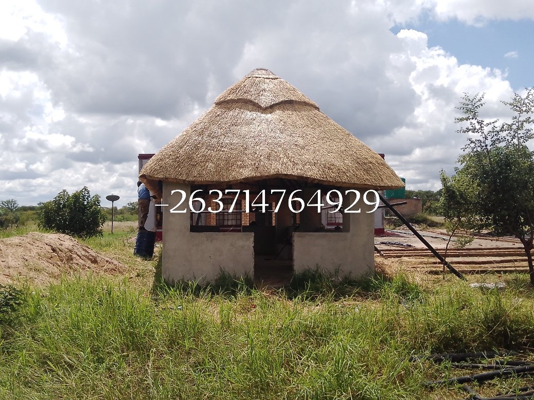 @daddyhope Roofing and Thatching call or WhatsApp +263714764929 we deliver our service national wide. Find more structures from our Facebook page BW build and Thatch