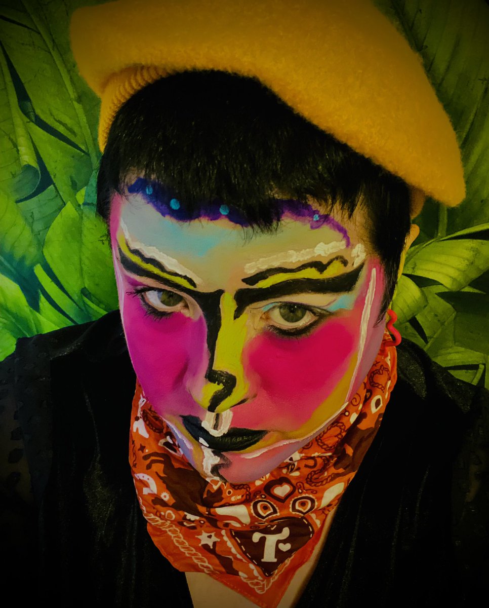 I've been experiencing major burnout lately. The new 'Play' collection by Trixie Cosmetics is just what I needed. I wanted to create a look inspired by Steve Strange, Ryuichi Sakamoto, Leigh Bowery, and Picasso.