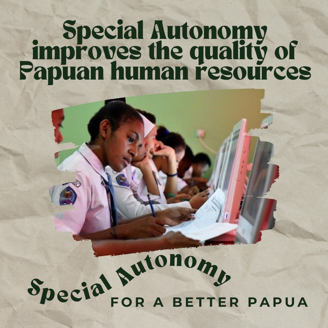 The 2024 Special Autonomy Fund is focused on developing Papuan human resources in the education sector, as well as ensuring the welfare of indigenous Papuans. #Papua #PapuaIndonesia #Otsus #OtsusPapua #SDMPapua