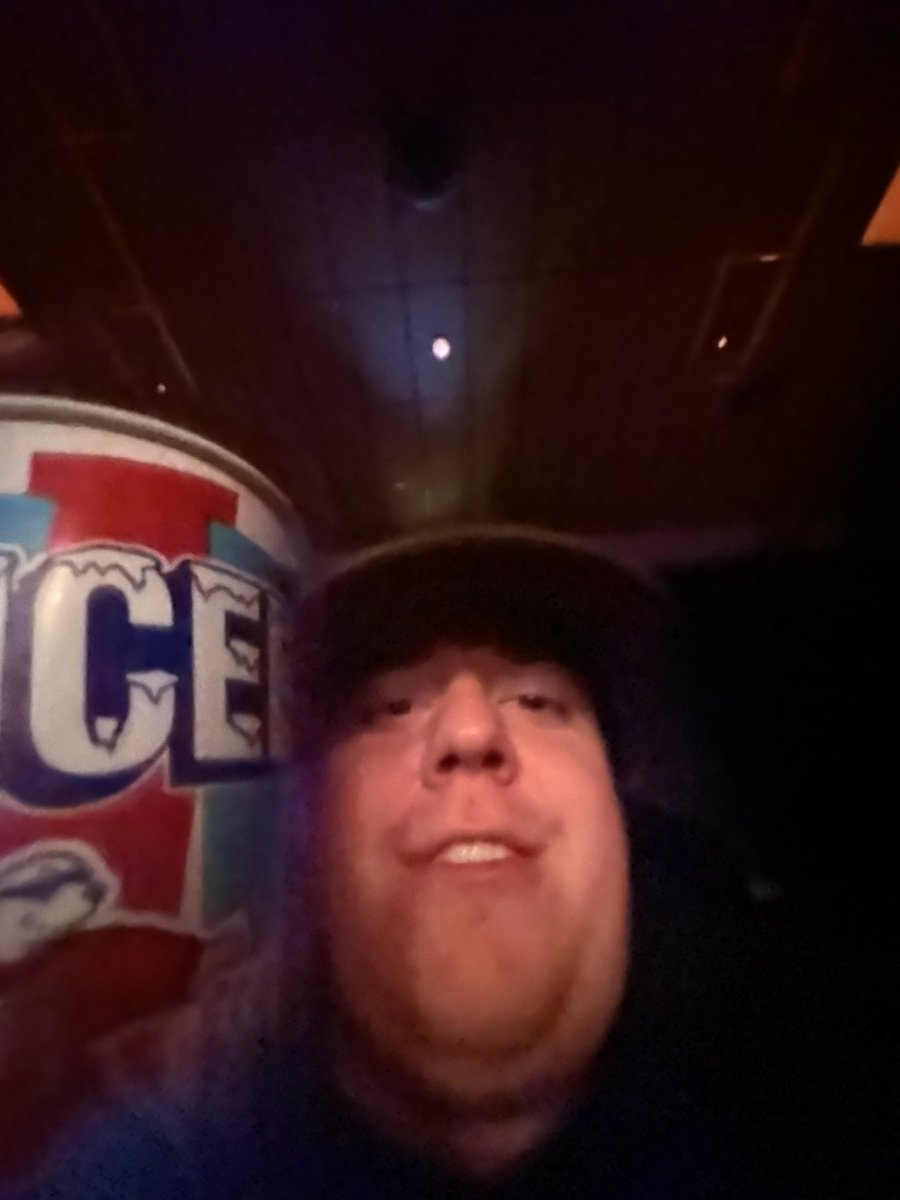 Movies always better with an icee 🥶