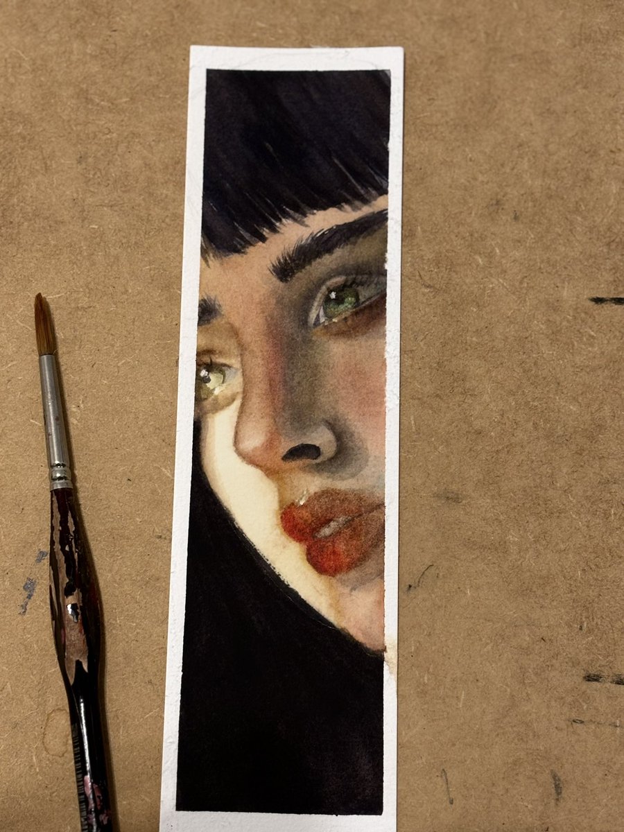 fabisegnini's tweet photo. Late night🎨

#aquarela #arte #pintura #painting #watercolor #art #eyes #olhos #love #colors #cores https://t.co/Dmhh84p5nO