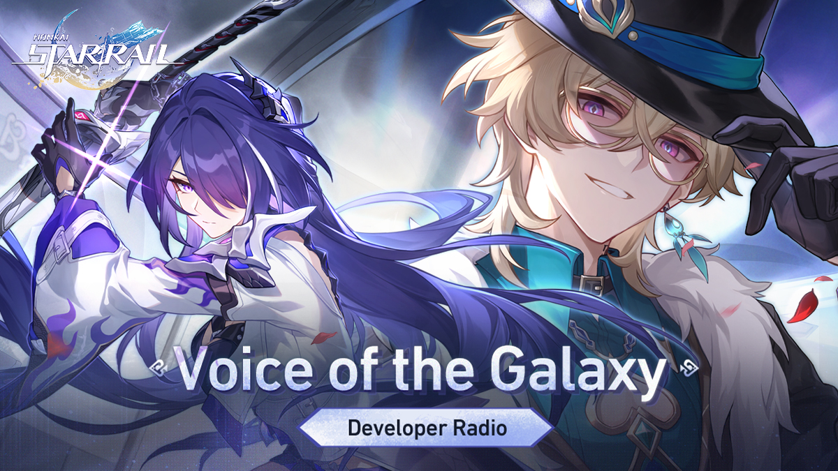 Voice of the Galaxy | Developer Radio Hello, Trailblazers. Welcome to the Voice of the Galaxy! This edition is about... the Developer Radio! In this edition, we're introducing two major updates coming to future versions. Learn More: hoyo.link/2d0iFHAL #HonkaiStarRail