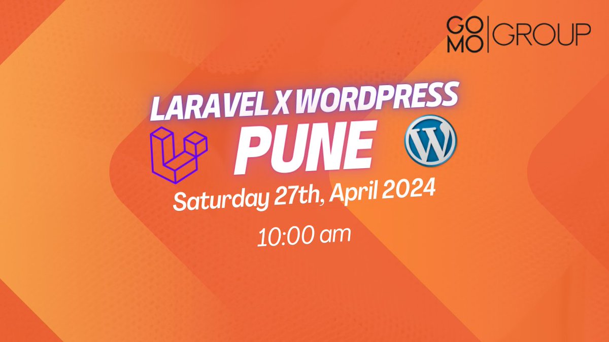 laravel_pune's tweet image. 📢 Big news, Pune web devs! Our Laravel meet-up just turned into a must-attend event!

🤝 We have collaborated with local WordPress Community of Pune, @WordCampPune!

🗣️ Join forces for @ajitbohra&apos;s talk on &quot;WordPress x Laravel - Embracing the best of both worlds&quot;

🎟️ RSVP: 👇