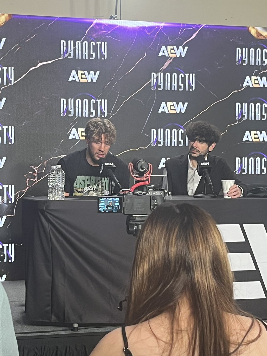 Ospreay says he is retiring the Stormbreaker 91’ after the match tonight #AEWDynasty