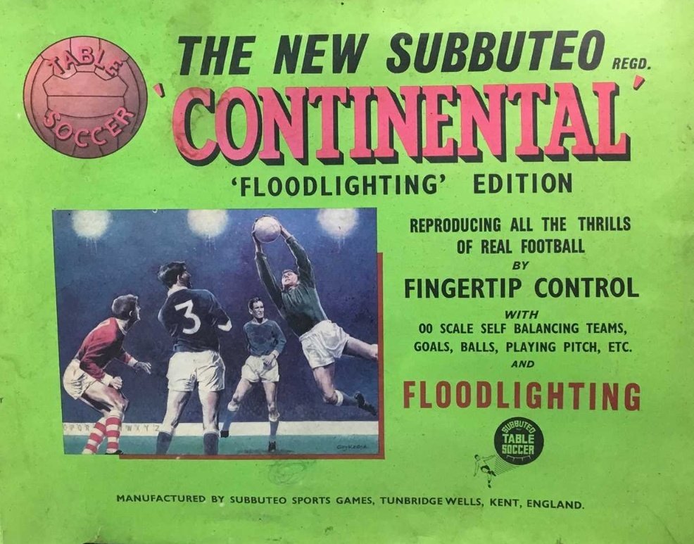 Subbuteo Continental Floodlighting Edition 

#Subbuteo #FootyGames #Floodlights #Editions