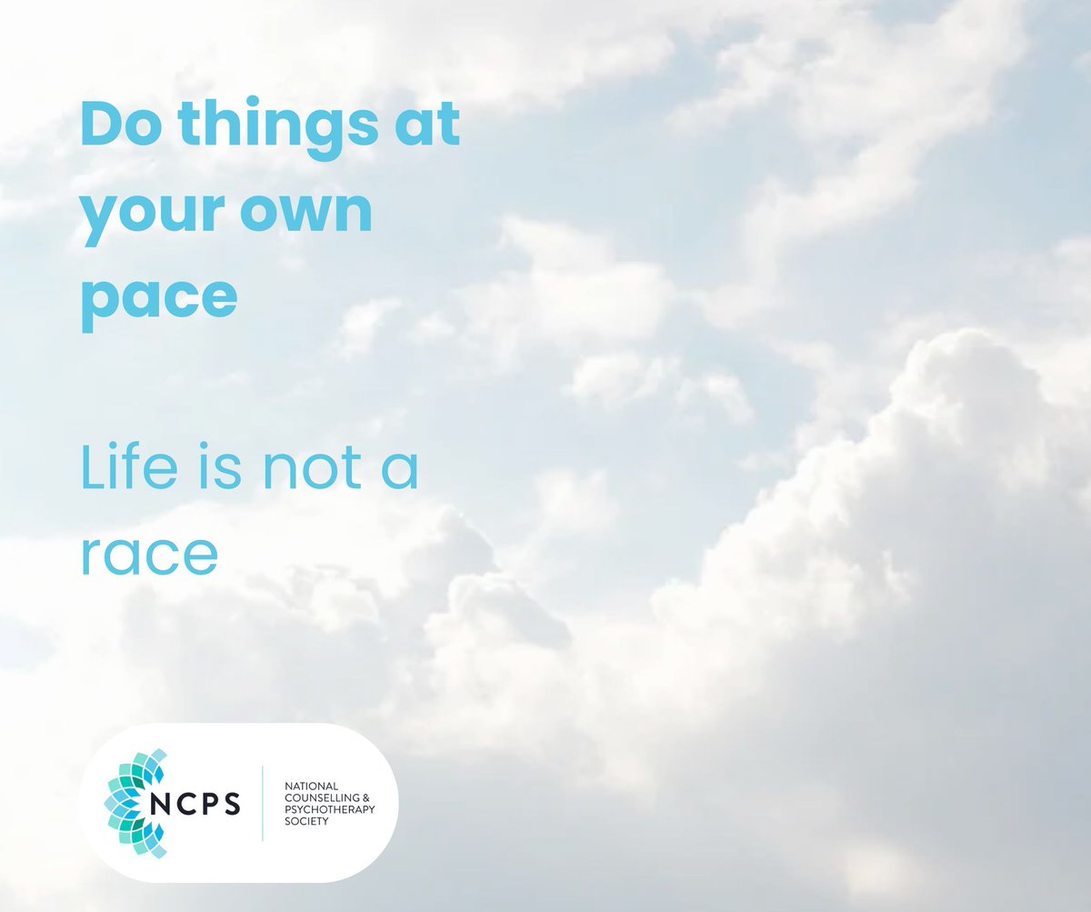 ☁️ Do things at your own pace, life is not a race #mondaymorningreminder #Mondayflow #quote