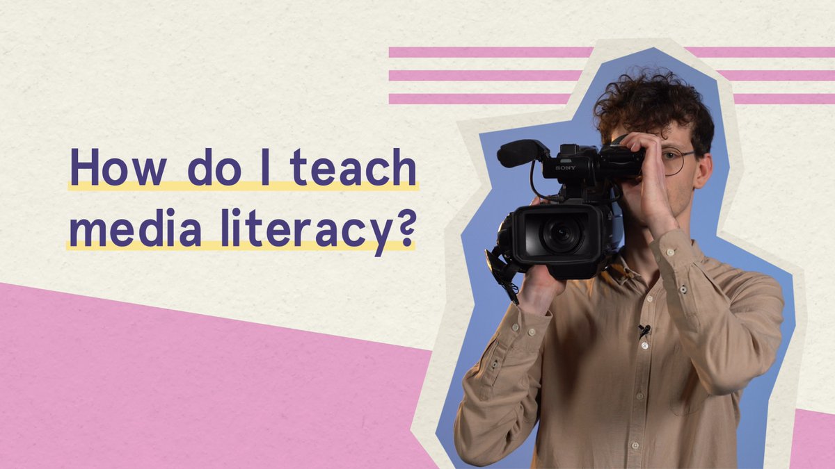 📢New Release! #TeaMLit Module 3 Would you like to learn concrete ways to teach #MediaLiteracy to your students? Look no further: The TeaMLit online course is here to help! 💡Learn effective didactic practices to integrate into your own teaching! 👉ow.ly/x1Ij50RjJh0