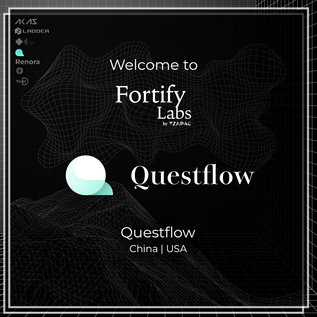 We are pleased to welcome to Fortify Labs @questflow, a text-to-workflow tool to automate tasks across platforms, together. We look forward to build with @Bobbxu and team 💪 Read more: questflow.ai