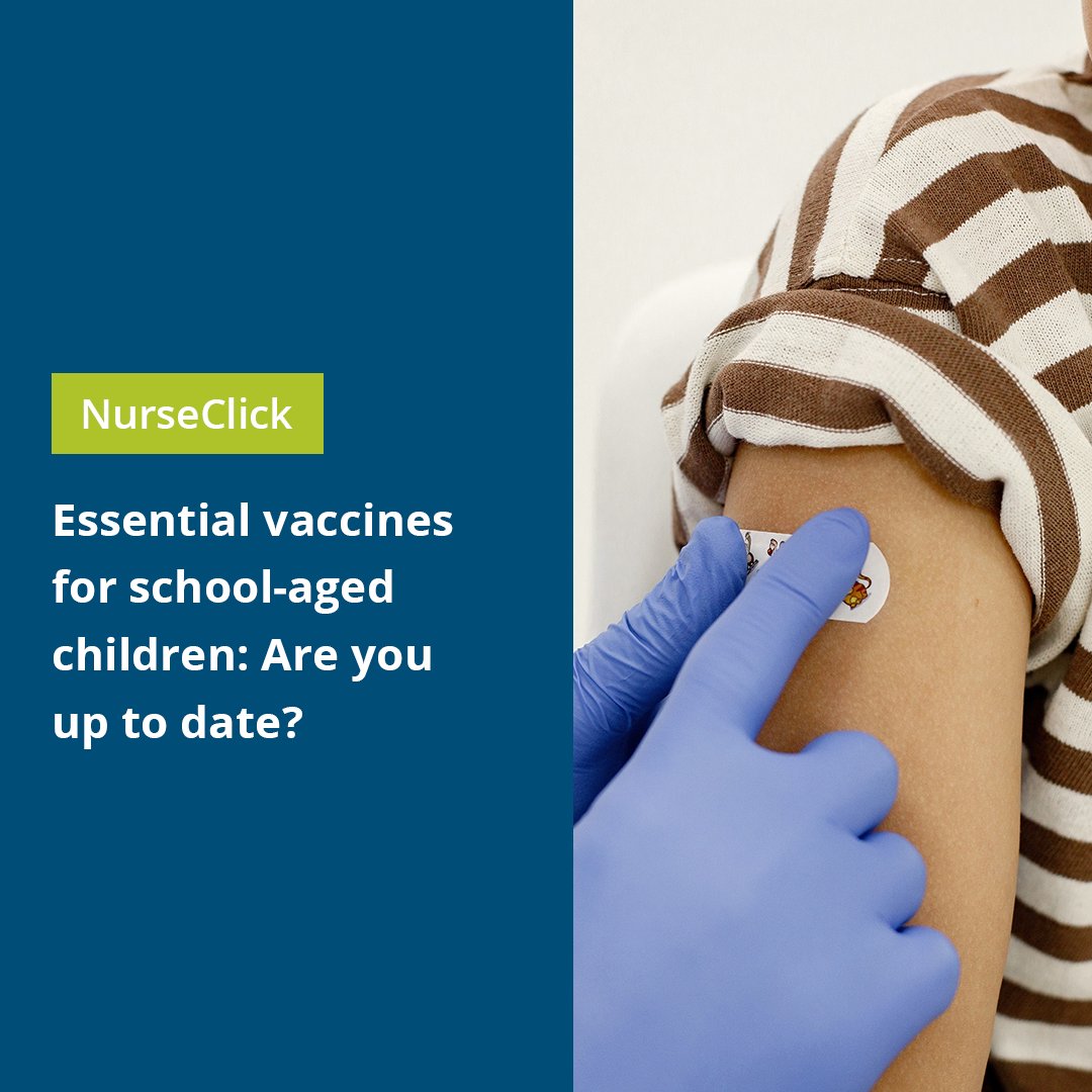 Our children’s wellbeing is always our top priority. We play a vital role in protecting our children and the community from vaccine-preventable diseases. For World Immunisation Week, explore our latest NurseClick article🌍💉👶 ow.ly/EUNb50RkOEX