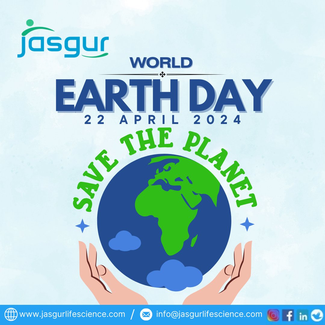 World Earth Day | Jasgur Life Sciences
.
.
.
#world #worldearthday #earth #day #today #earthofficial #jasgur #jasgurlifesciences #oncology #pharma #supplier #follow #virl #post #virlpost #india #health #heathy #goodhealth #grand